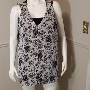 Torrid Sleeveless Crochet Detail Shoulder, 3x